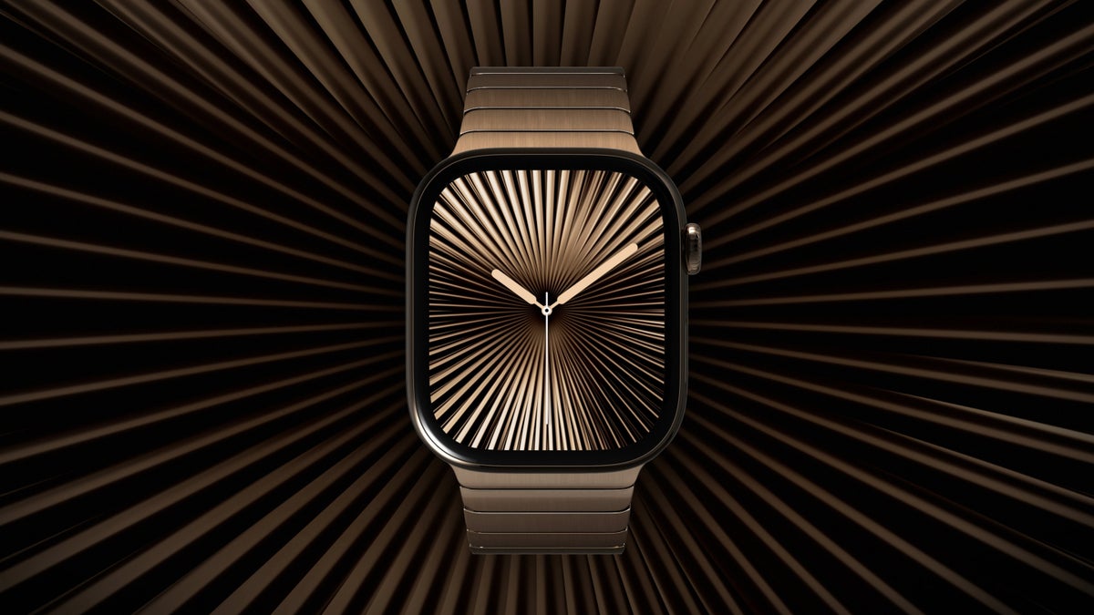 Le bracelet doré de l'Apple Watch enfin disponible