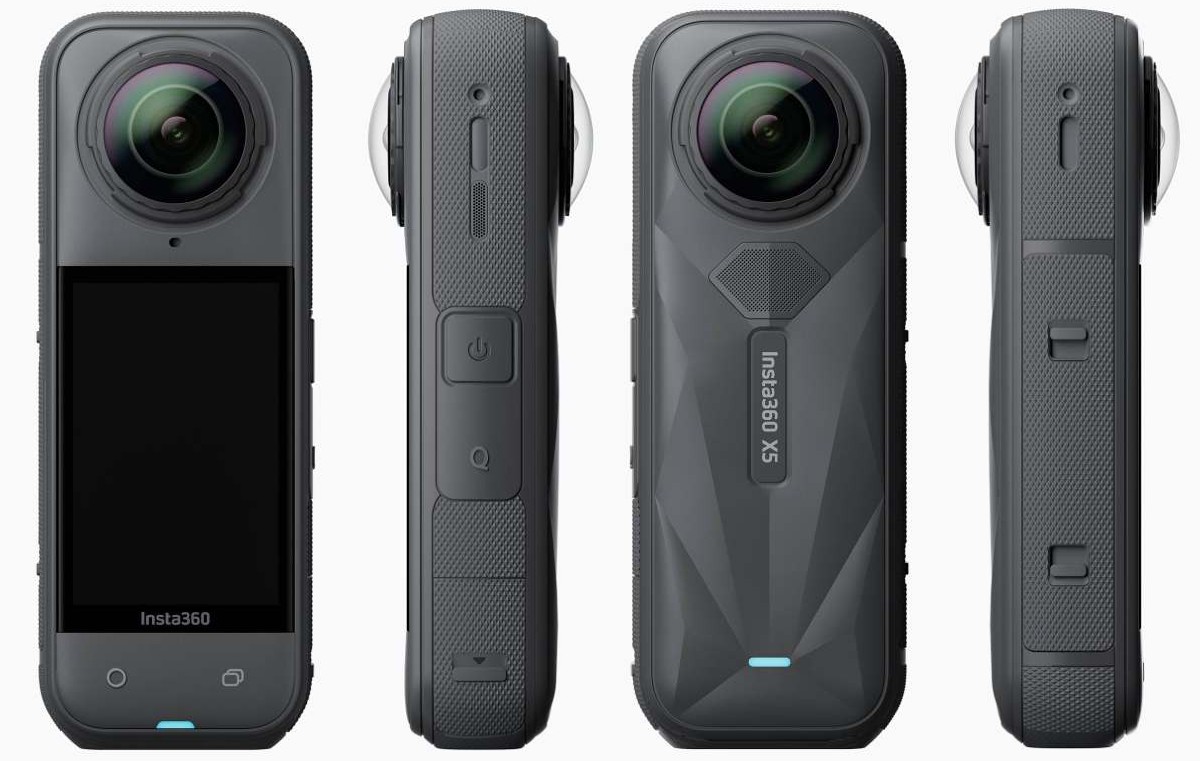 Insta360 X5 lancée : capteurs géants et objectifs interchangeables