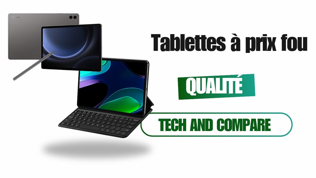 Tablettes moins chères 