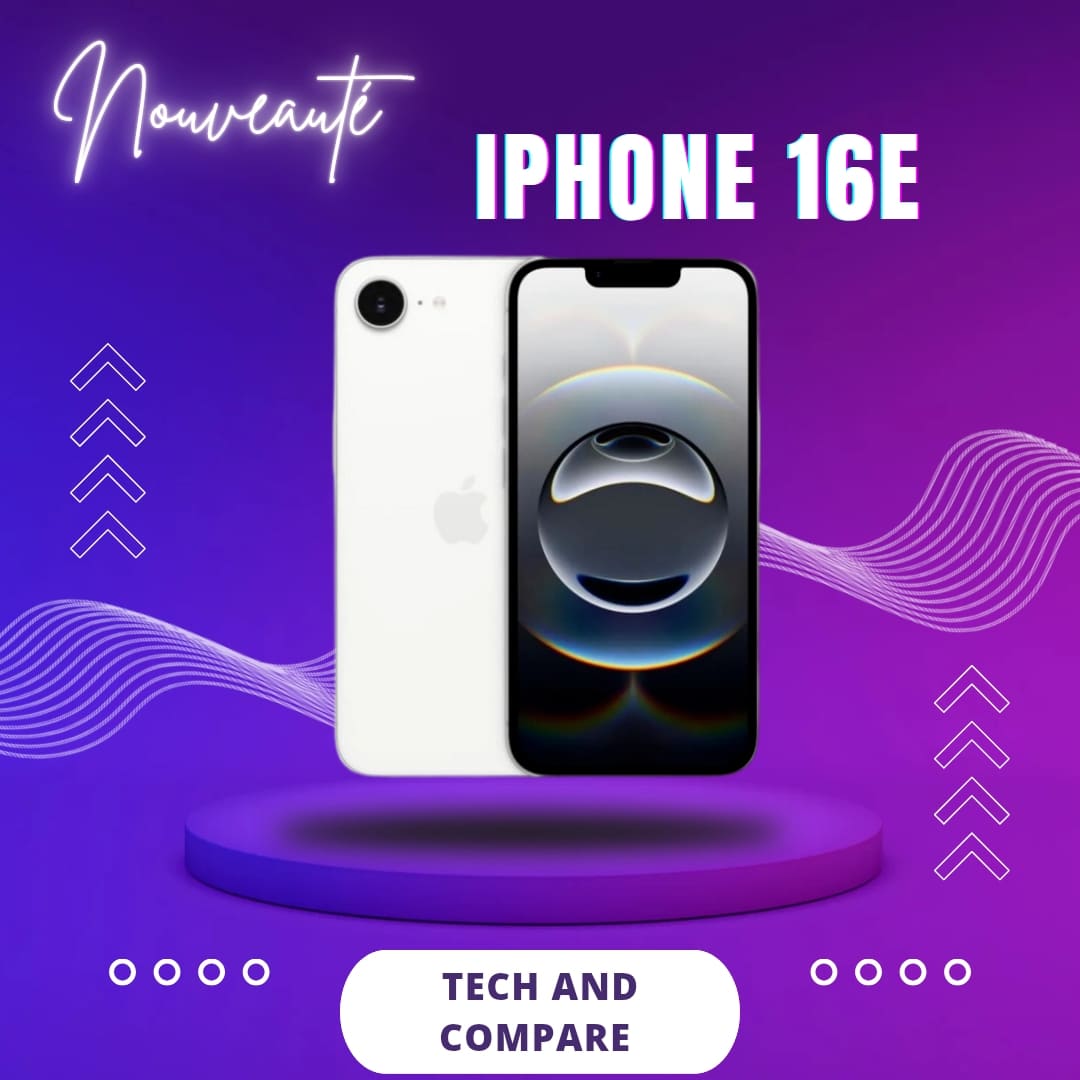 le nouvel iPhone 16e